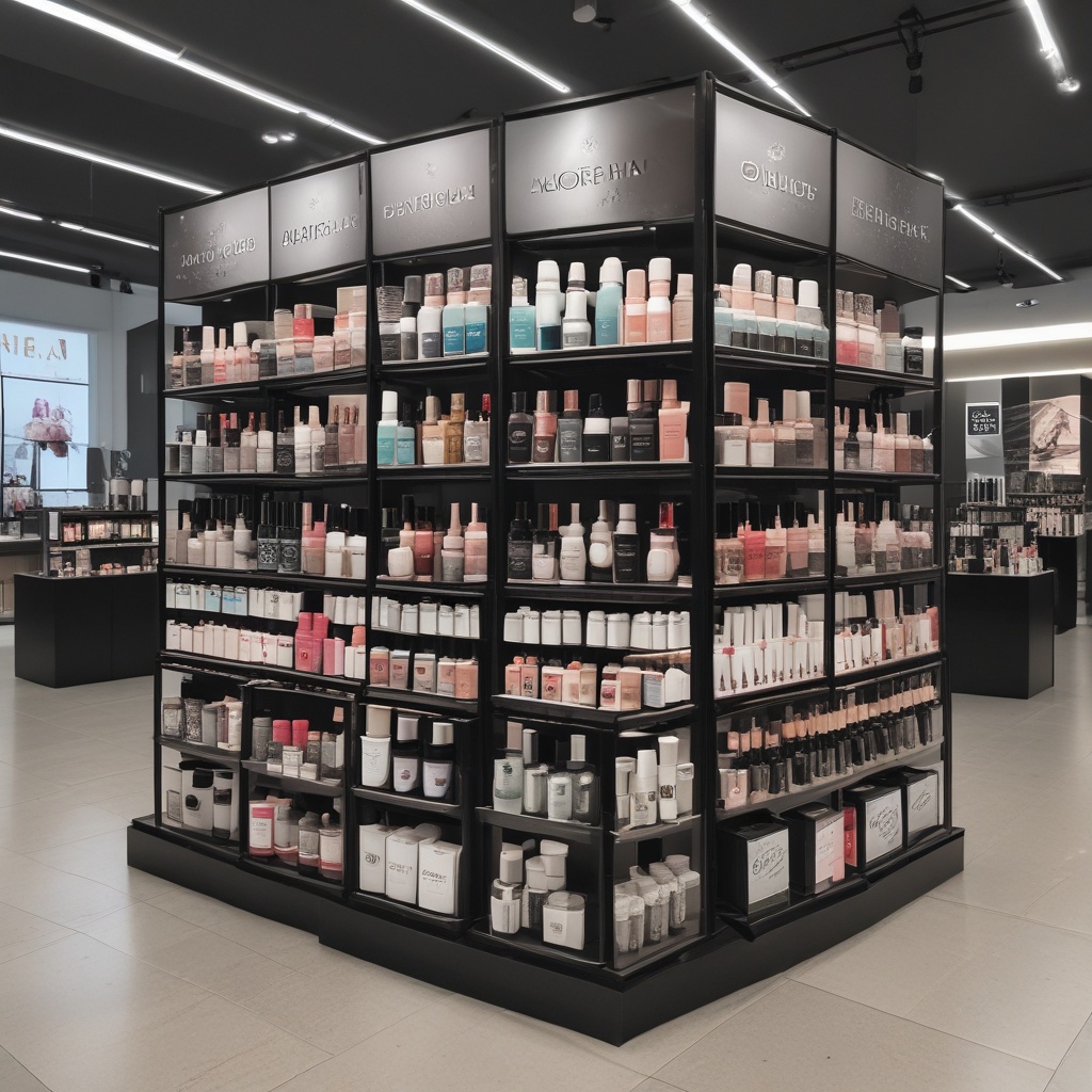 Premium Assorted Cosmetics Display